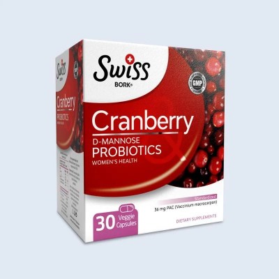 Swiss Bork Cranberry 30 Kapsül