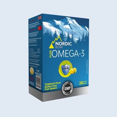 Nordic Bork Omega-3 30 Softjel