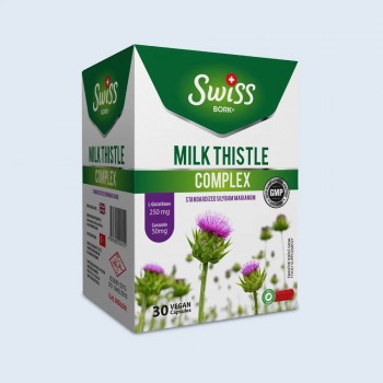 Swiss Bork Milk Thistle 30-Kapsül